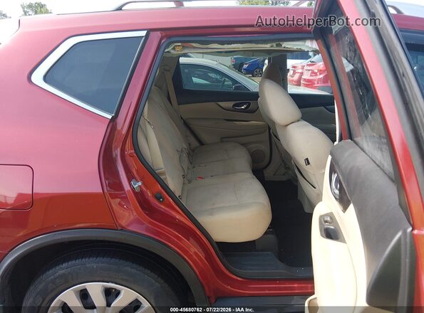 KNMAT2MT1GP679483 2016 NISSAN ROGUE Maroon VIN sticker view