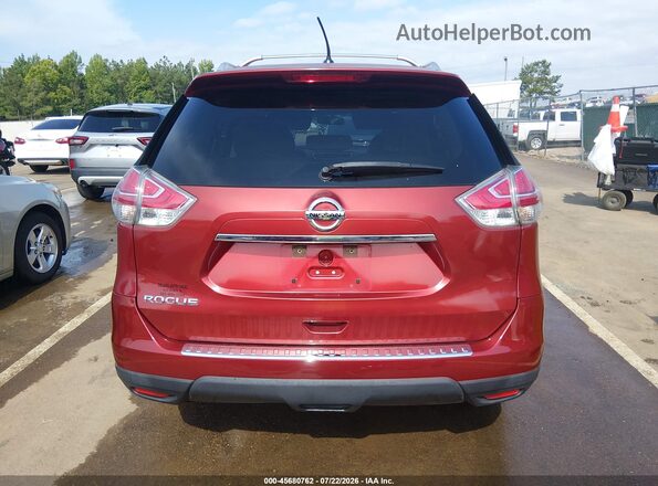 KNMAT2MT1GP679483 2016 NISSAN ROGUE Maroon 