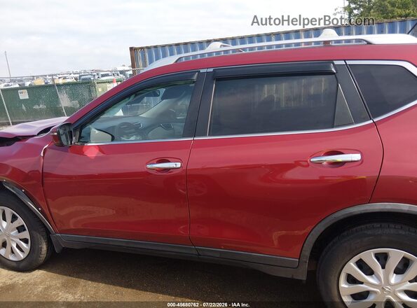 KNMAT2MT1GP679483 2016 NISSAN ROGUE Maroon 
