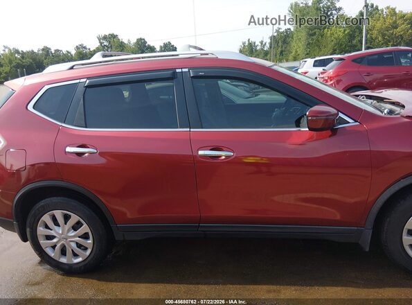 KNMAT2MT1GP679483 2016 NISSAN ROGUE Maroon 360 interior view