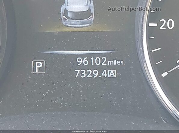 KNMAT2MT1GP713745 2016 NISSAN ROGUE Silver Widok wnętrza z tyłu