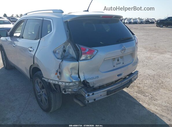 KNMAT2MT1GP713745 2016 NISSAN ROGUE Silver Widok z przodu