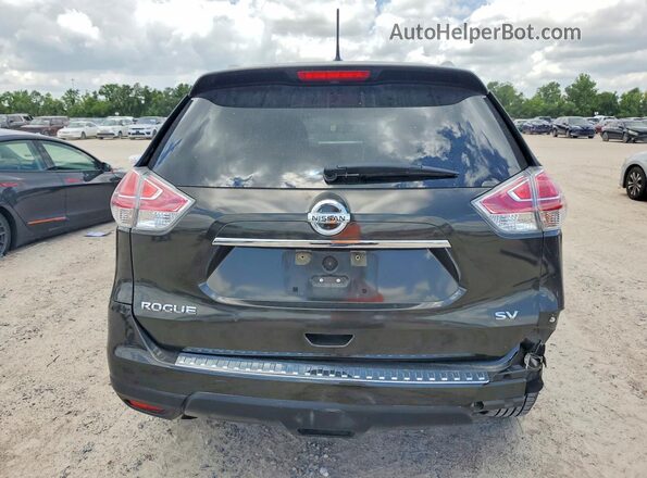 KNMAT2MT1GP719559 2016 NISSAN ROGUE Зеленый Вид сзади