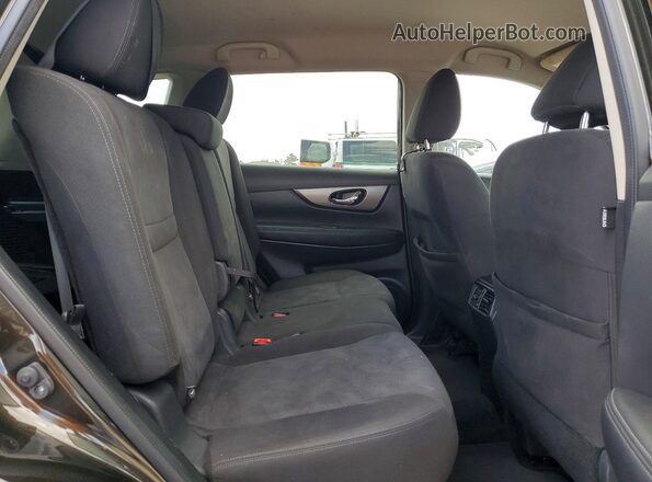 KNMAT2MT1GP719559 2016 NISSAN ROGUE Зеленый Вид задней части салона