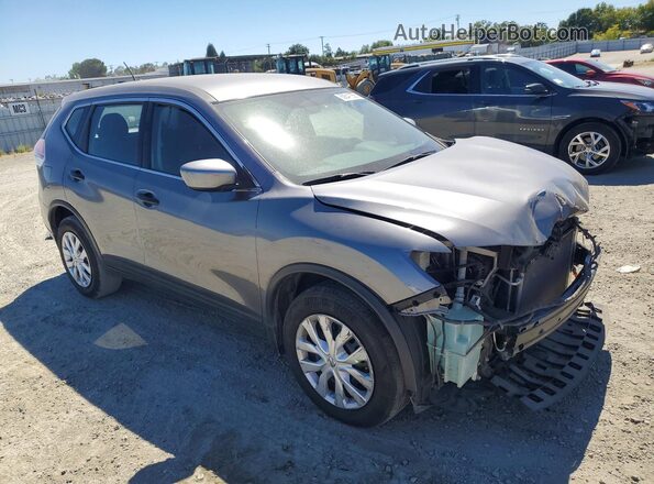KNMAT2MT1GP728293 2016 NISSAN ROGUE Gray Առջևի աջ