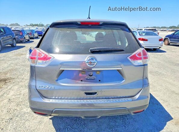 KNMAT2MT1GP728293 2016 NISSAN ROGUE Gray Հետևի տեսք