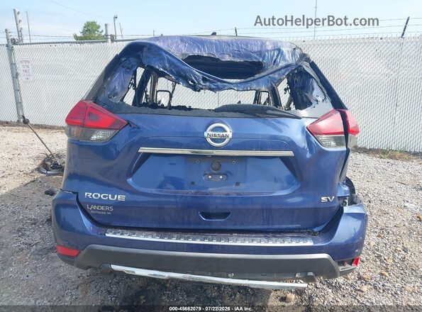 KNMAT2MT1HP501168 2017 NISSAN ROGUE Blue 