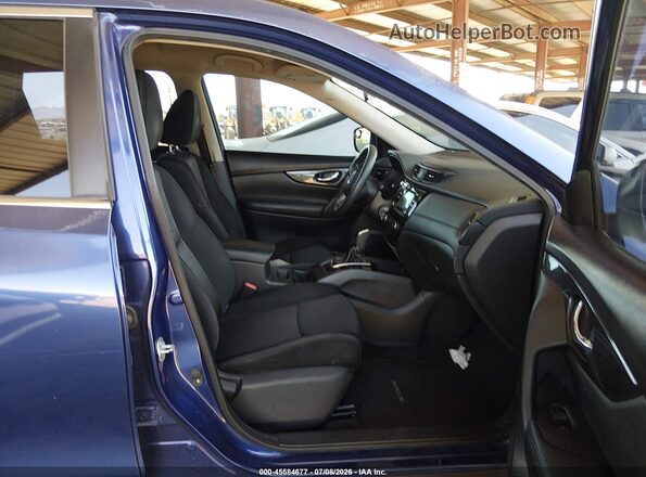 KNMAT2MT1HP509397 2017 NISSAN ROGUE Blue Սալոնի դիմացի տեսք