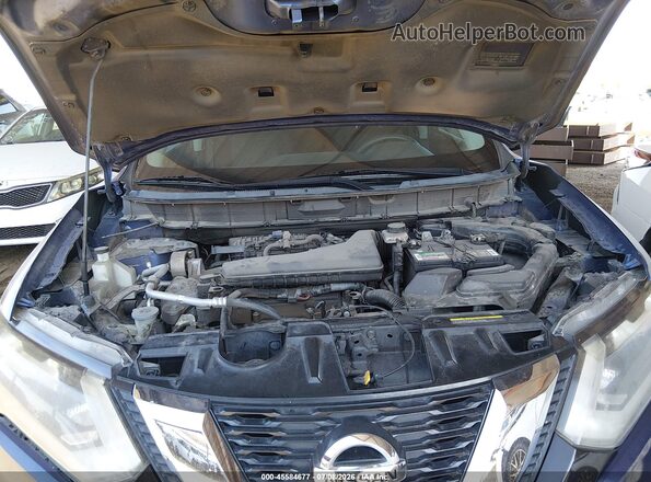 KNMAT2MT1HP509397 2017 NISSAN ROGUE Blue Հետևի տեսք