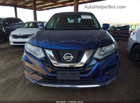 KNMAT2MT1HP509397 2017 NISSAN ROGUE Blue Սարքավորումների վահանակի տեսք