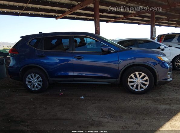 KNMAT2MT1HP509397 2017 NISSAN ROGUE Blue Սալոնի հետևի տեսք