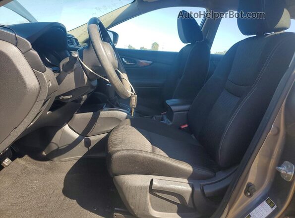 KNMAT2MT1HP574833 2017 NISSAN ROGUE Gray Սալոնի դիմացի տեսք
