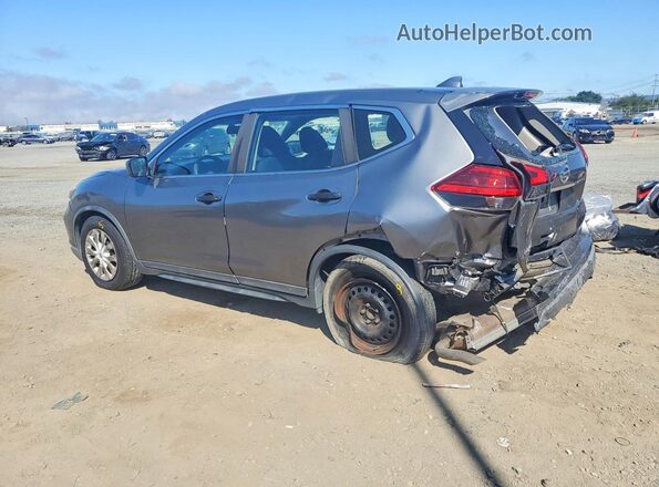 KNMAT2MT1HP574833 2017 NISSAN ROGUE Gray Հետևի ձախ