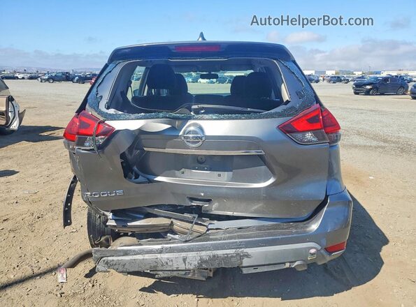 KNMAT2MT1HP574833 2017 NISSAN ROGUE Gray Հետևի տեսք