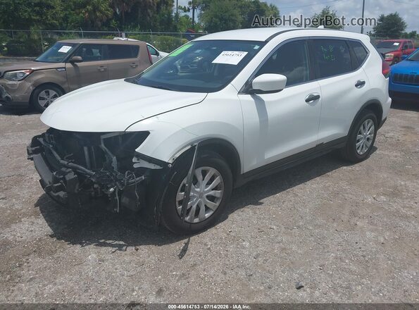 KNMAT2MT1HP575626 2017 NISSAN ROGUE Белый Передняя левая четверть