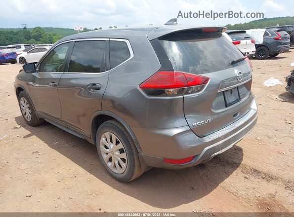 KNMAT2MT1HP592586 2017 NISSAN ROGUE Черный Задняя левая четверть