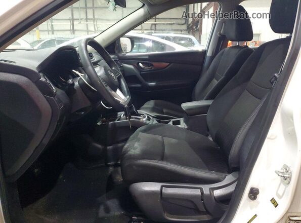KNMAT2MT1JP559707 2018 NISSAN ROGUE White Widok wnętrza z przodu