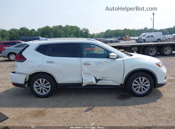 KNMAT2MT1JP575079 2018 NISSAN ROGUE White Rear interior view