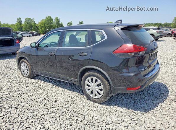 KNMAT2MT1JP577785 2018 NISSAN ROGUE Black უკანა მარცხენა