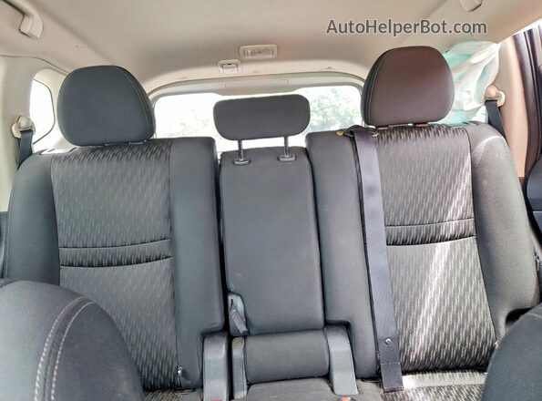 KNMAT2MT1KP501517 2019 NISSAN ROGUE Silver Widok tylnych siedzeń