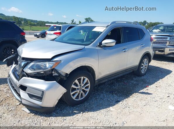 KNMAT2MT1KP538096 2019 NISSAN ROGUE Серебряный Передняя левая четверть