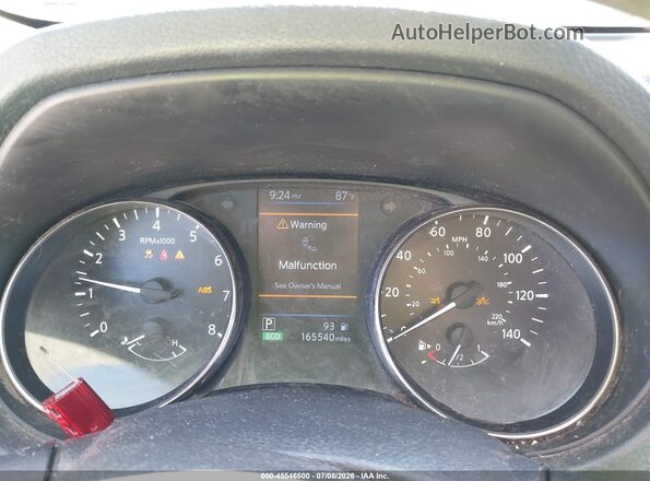 KNMAT2MT1KP538096 2019 NISSAN ROGUE Серебряный Вид задних сидений