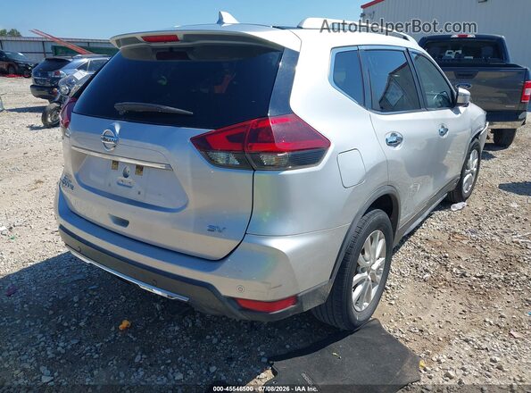 KNMAT2MT1KP538096 2019 NISSAN ROGUE Серебряный Задняя правая четверть