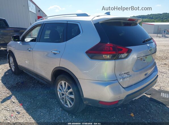 KNMAT2MT1KP538096 2019 NISSAN ROGUE Серебряный Задняя левая четверть