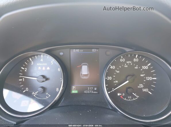 KNMAT2MT1KP550216 2019 NISSAN ROGUE White Հետևի նստատեղերի տեսք