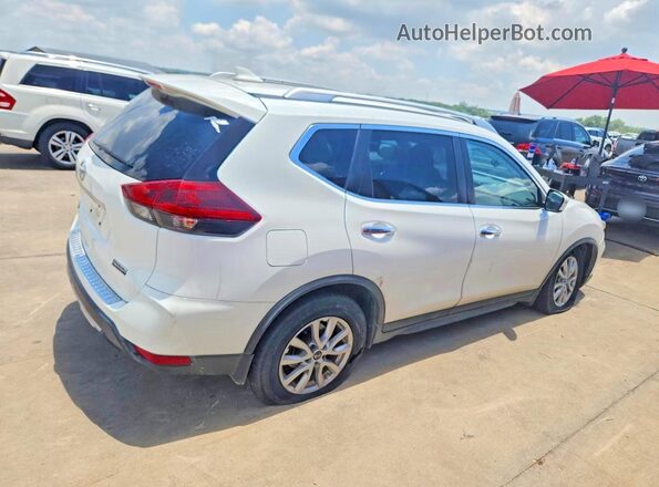 KNMAT2MT1KP559482 2019 NISSAN ROGUE White Trasero derecho