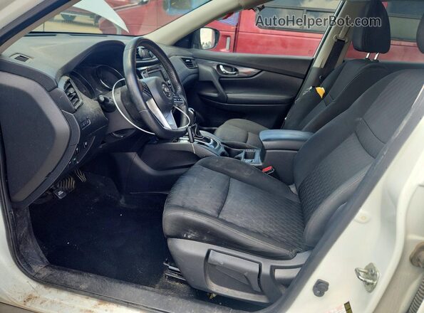 KNMAT2MT1KP559482 2019 NISSAN ROGUE White Vista interior delantera