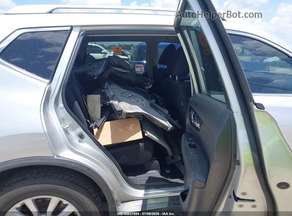 KNMAT2MT1KP560745 2019 NISSAN ROGUE Silver Vista de la etiqueta del VIN