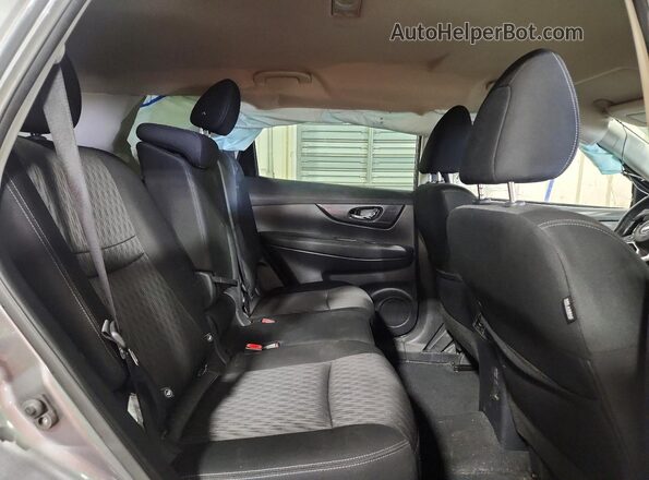 KNMAT2MT1LP507495 2020 NISSAN ROGUE Silver Հետևի նստատեղերի տեսք