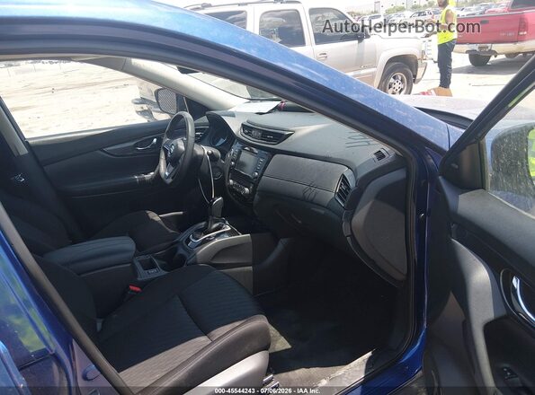 KNMAT2MT1LP508887 2020 NISSAN ROGUE Blue Widok wnętrza z przodu