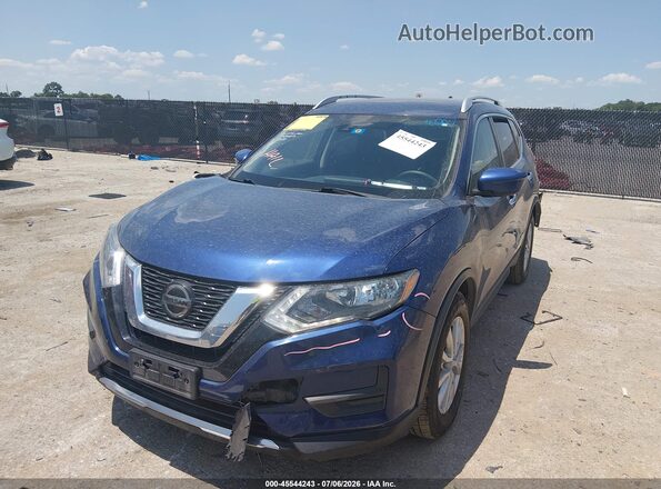KNMAT2MT1LP508887 2020 NISSAN ROGUE Blue Przód lewy