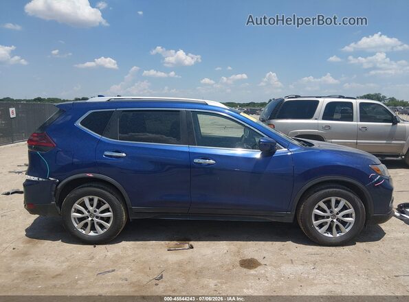 KNMAT2MT1LP508887 2020 NISSAN ROGUE Blue Widok zestawu wskaźników