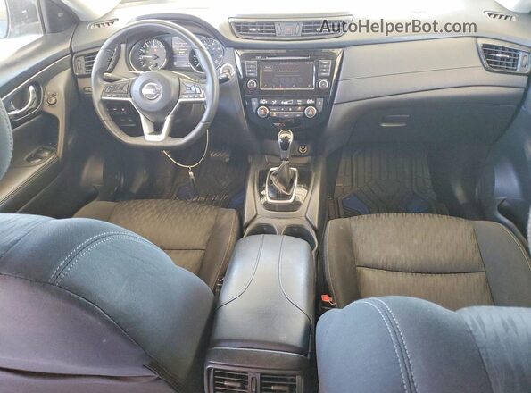 KNMAT2MT1LP521915 2020 NISSAN ROGUE Black წინა პანელის ხედი
