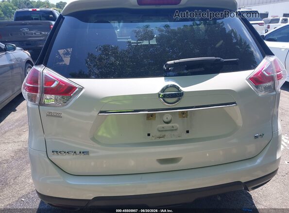 KNMAT2MT2GP605652 2016 NISSAN ROGUE White 