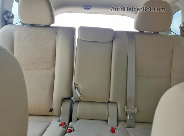 KNMAT2MT2GP657010 2016 NISSAN ROGUE Синий Вид задних сидений