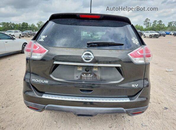 KNMAT2MT2GP667634 2016 NISSAN ROGUE Gray უკანა ხედი
