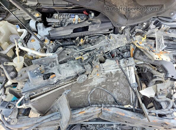 KNMAT2MT2GP667634 2016 NISSAN ROGUE Gray ძრავის განყოფილების ხედი