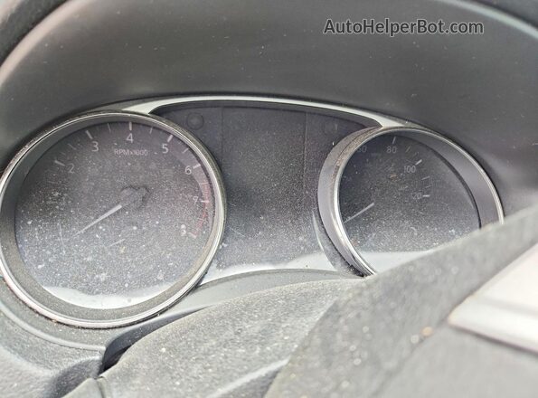 KNMAT2MT2GP667634 2016 NISSAN ROGUE Gray ხელსაწყოთა პანელის ხედი