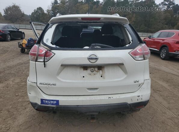 KNMAT2MT2GP680092 2016 NISSAN ROGUE White Հետևի տեսք