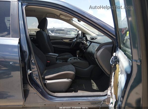KNMAT2MT2GP687012 2016 NISSAN ROGUE Blue Vista interior delantera