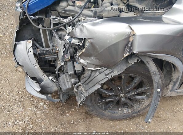 KNMAT2MT2GP701703 2016 NISSAN ROGUE Gray წინა ხედი