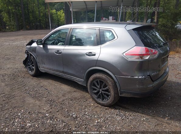 KNMAT2MT2GP701703 2016 NISSAN ROGUE Gray უკანა მარცხენა