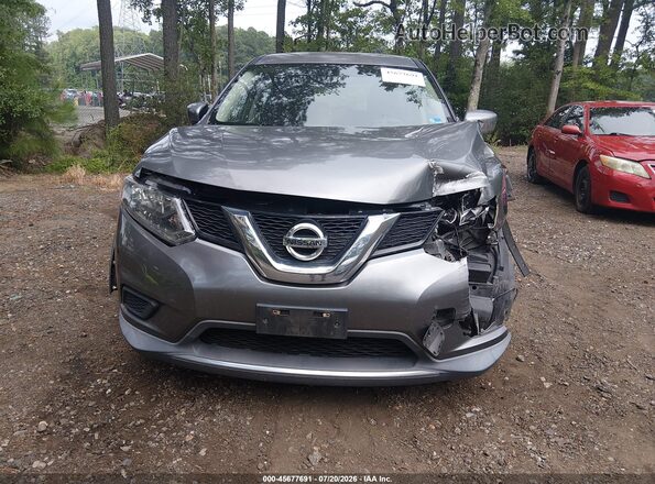KNMAT2MT2GP701703 2016 NISSAN ROGUE Gray ხელსაწყოთა პანელის ხედი