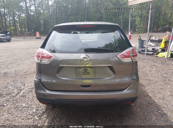 KNMAT2MT2GP701703 2016 NISSAN ROGUE Gray 