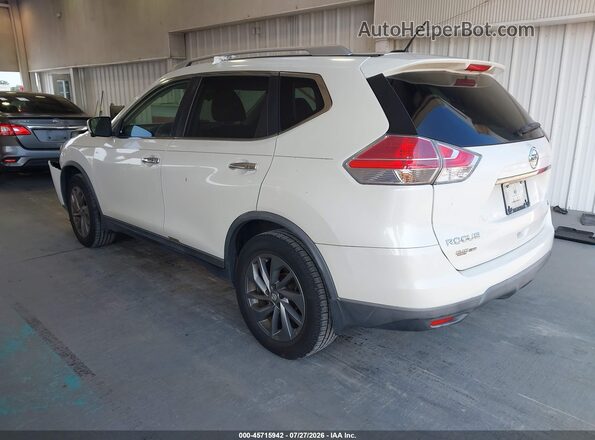 KNMAT2MT2GP704620 2016 NISSAN ROGUE Белый Задняя левая четверть