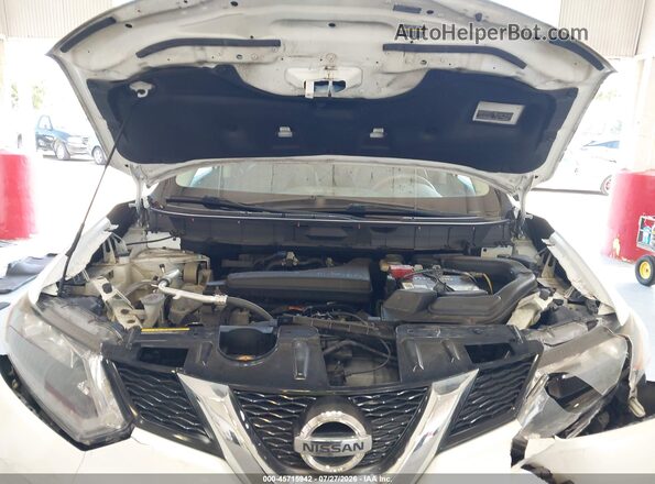 KNMAT2MT2GP704620 2016 NISSAN ROGUE Белый Вид сзади